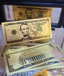 Counterfeit $5 USD Bills