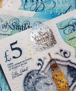 Counterfeit £5 GBP Bills