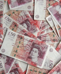Counterfeit £50 GBP Bills