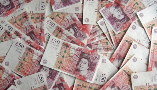 Counterfeit £50 GBP Bills