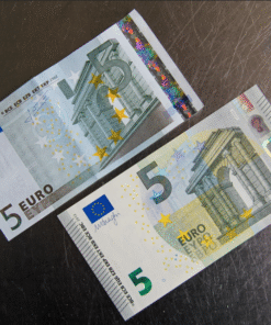 Counterfeit €5 Euro Bills